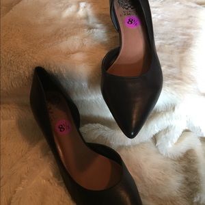 NWT Black Leather Pumps